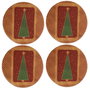 Hermia Pack de 4 Salvamanteles Multicolor de 37 cm